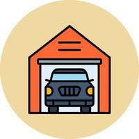 Garage Vector Icon