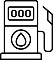 Gas Station Vector Icon