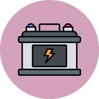 Car Battery Vector Icon