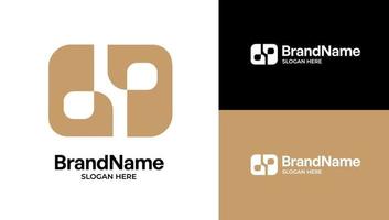 abstract modern minimalist logo design template for any purpose vector