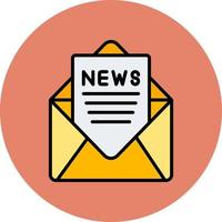 Newsletter Vector Icon
