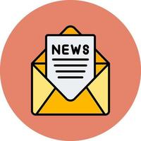 Newsletter Vector Icon