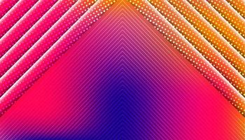 Abstract Gradient banner background design with halftone texture effect and orange, blue, pink colors vector