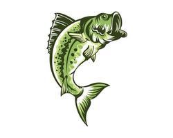 Illustration Vector T Shirt Bass Fishing Stock Vector (Royalty Free)  2139055353