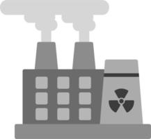 Nuclear Plant Vector Icon