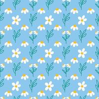 Floral Seamless Pattern Design vector