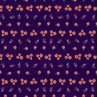 Floral Seamless Pattern Design vector