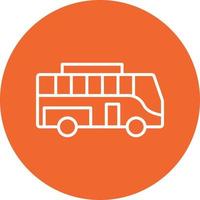 School Bus Vector Icon