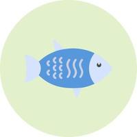 icono de vector de pescado