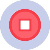 Stop Vector Icon