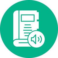 Audiobook Vector Icon