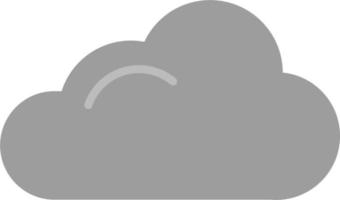 icono de vector de nube