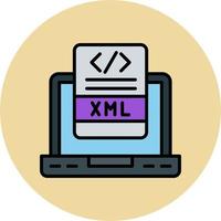 Xml Vector Icon