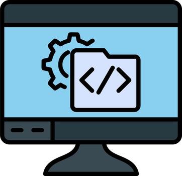 software desarrollo vector icono