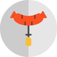 Sausage Vector Icon Design