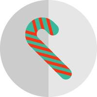 Candy Cane Vector Icon Design