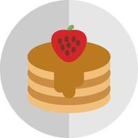 Pancakes Vector Icon Design