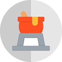 diseño de icono de vector de fondue