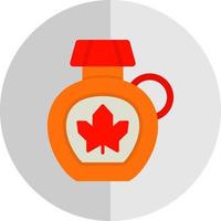 Maple Syrup Vector Icon Design