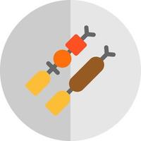 Kebab Vector Icon Design