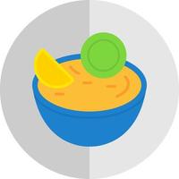 Poke Food Vector Icon Design