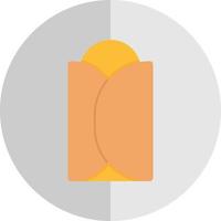 Burrito Vector Icon Design