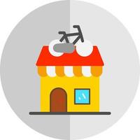 Bike Shop Vector Icon Design