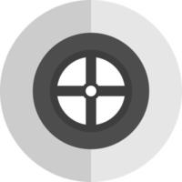 Wheel Vector Icon Design