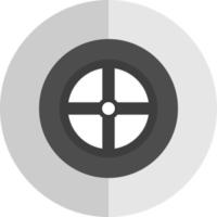 Wheel Vector Icon Design