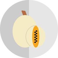 Rockmelon Vector Icon Design