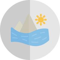 Lake Vector Icon Design