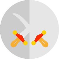 Swords Vector Icon Design