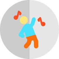 Dancing Vector Icon Design