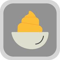 Deviled Eggs Vector Icon Design