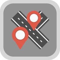 Nearby Destinations Vector Icon Design