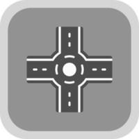 Roundabout Vector Icon Design