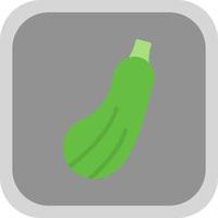 Zucchini Vector Icon Design