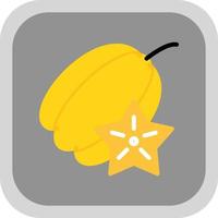 diseño de icono de vector de carambola