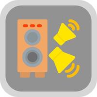 Loudspeaker Vector Icon Design