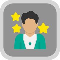 Superstar Vector Icon Design