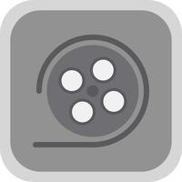 Film Reel Vector Icon Design