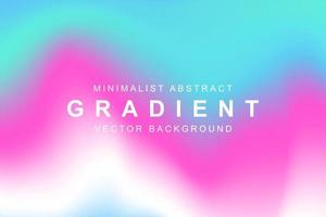 Minimalist abstract gradient vector background