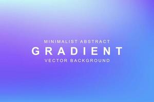Minimalist abstract gradient vector background