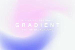 Minimalist abstract gradient vector background