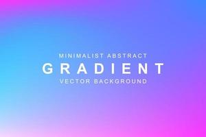 Minimalist abstract gradient vector background