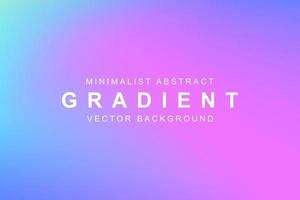 Minimalist abstract gradient vector background