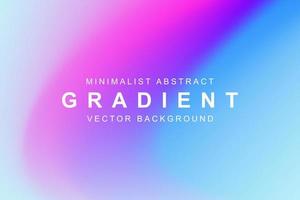 Minimalist abstract gradient vector background