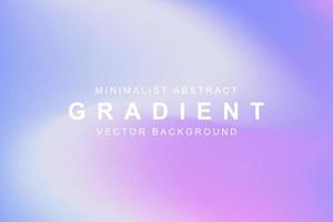 Minimalist abstract gradient vector background