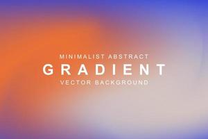 Minimalist abstract gradient vector background