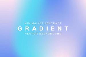 Minimalist abstract gradient vector background